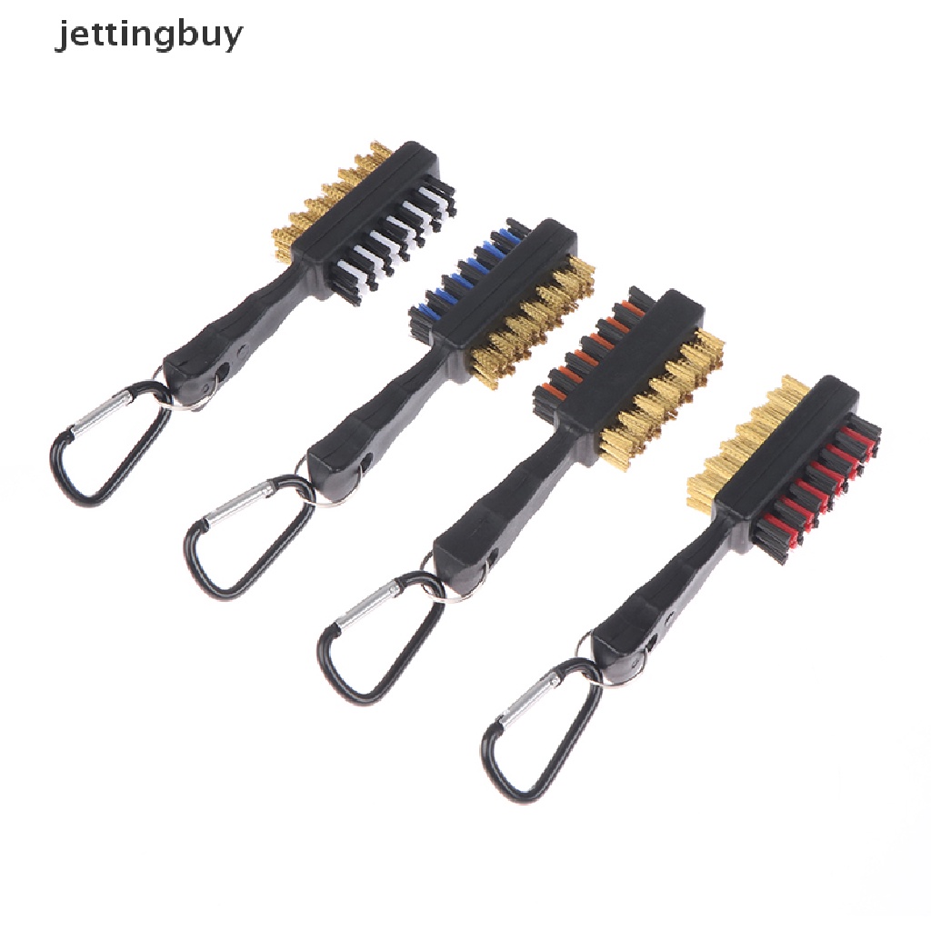 Bàn chải JETTING 2 mặt bằng nylon làm sạch gậy đánh golf
