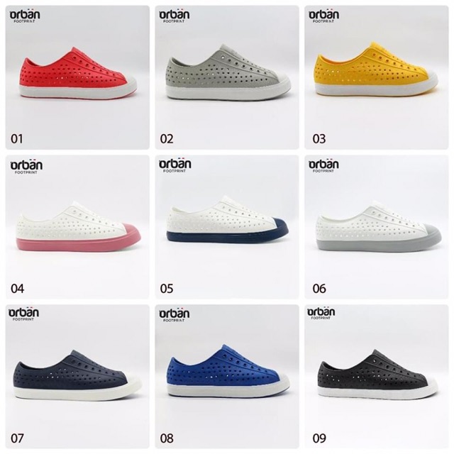 [ Sale cực sốc thêm 15% ] Urban giày lỗ chất lượng cao đi mưa , đi biển , đi chơi