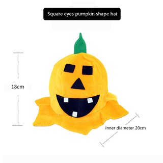 Mũ bí ngô dùng hóa trang chủ đề halloween ngộ nghĩnh xinh xắn