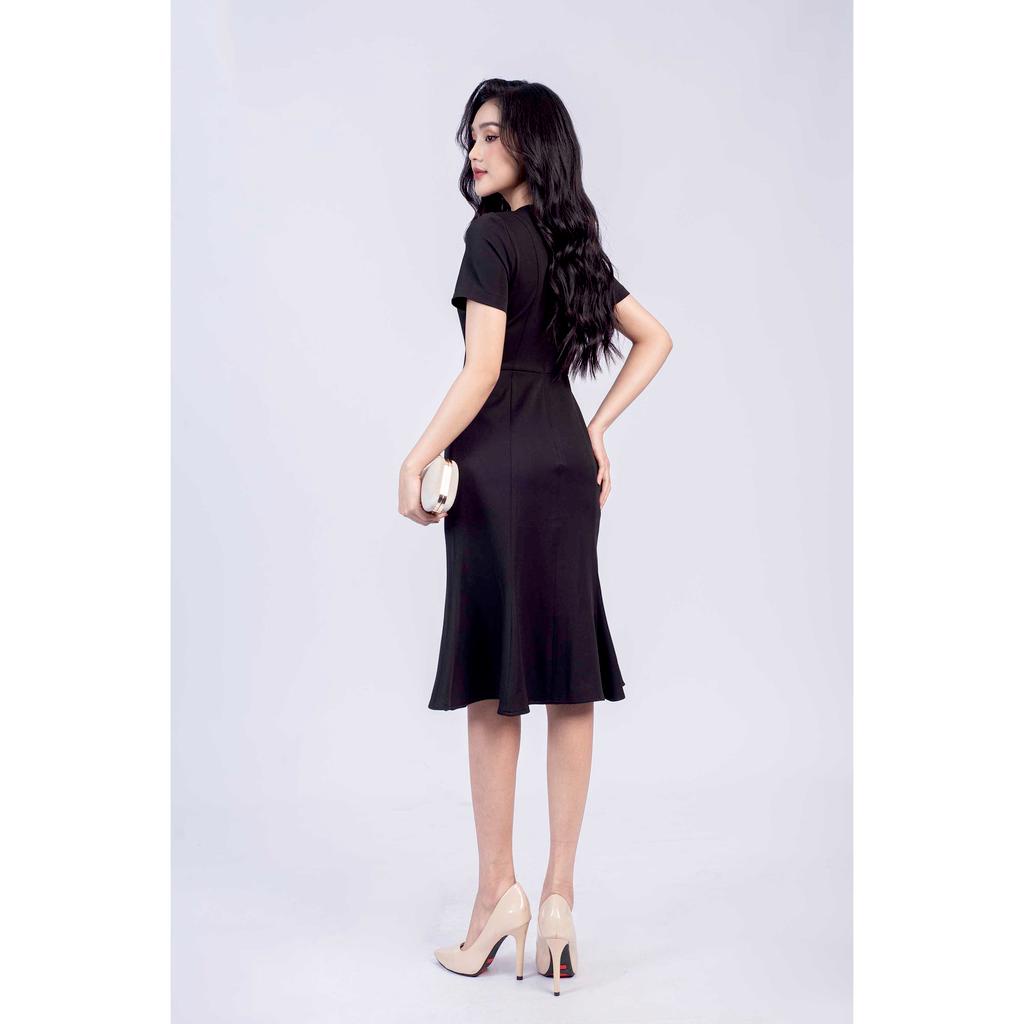 Đầm đuôi cá, cổ tròn, cộc tay MMOutfit M-DA061121346