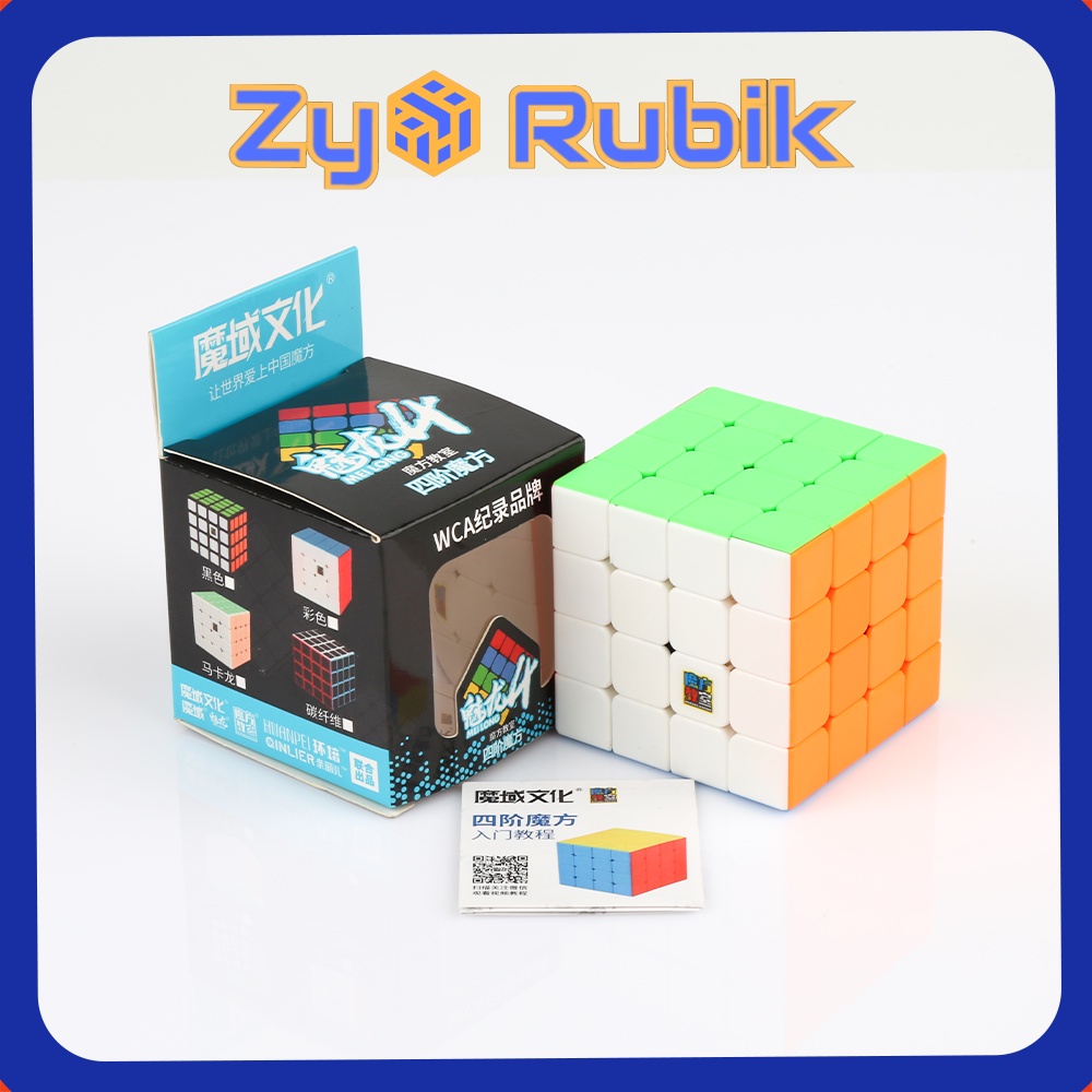 Rubik 4x4 Stickerless MoYu MeiLong MFJS Rubic 4 Tầng 4x4x4 - ZyO Rubik