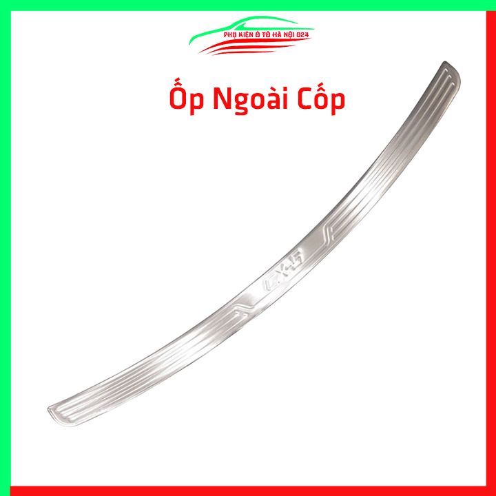 Ốp chống trầy cốp Mazda CX-5 2016-2017 inox sáng bóng