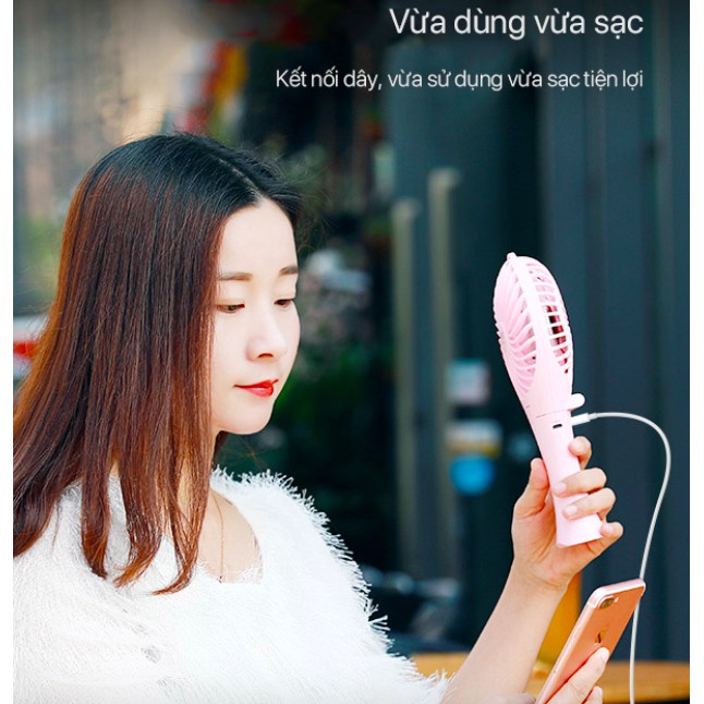 [ 2 Trong 1 - Quạt Mini Và Pin Dự Phòng ] - Đầu USB Cầm Tay Robot Đuôi Cá - RT-BF07 - Hàng Chính Hãng | BigBuy360 - bigbuy360.vn