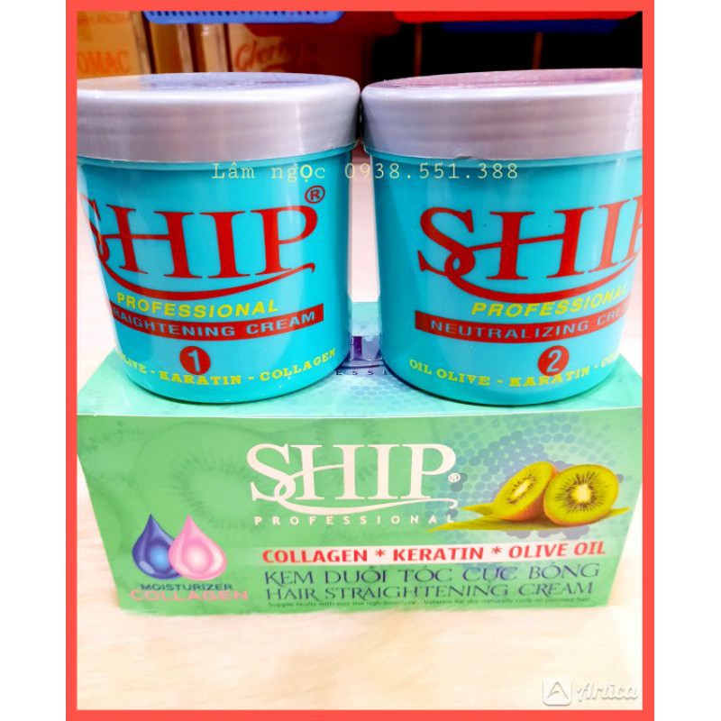 Kem duỗi 3D Collagen Siêu Bóng SHIP 500mlx2.