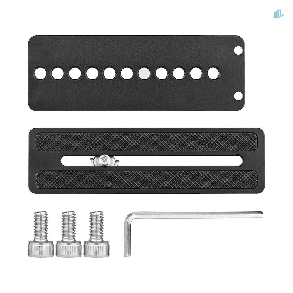 Giá Đỡ Máy Ảnh Hình Chữ L Bằng Hợp Kim Nhôm Kèm Ốc Vít 1/4 Inch Cho Máy Ảnh Andoer