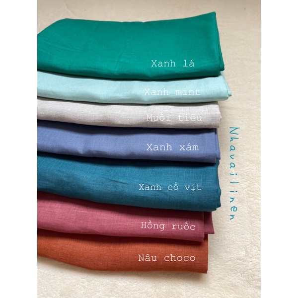 Vải Linen Tưng Premium Nhà Vải Linen