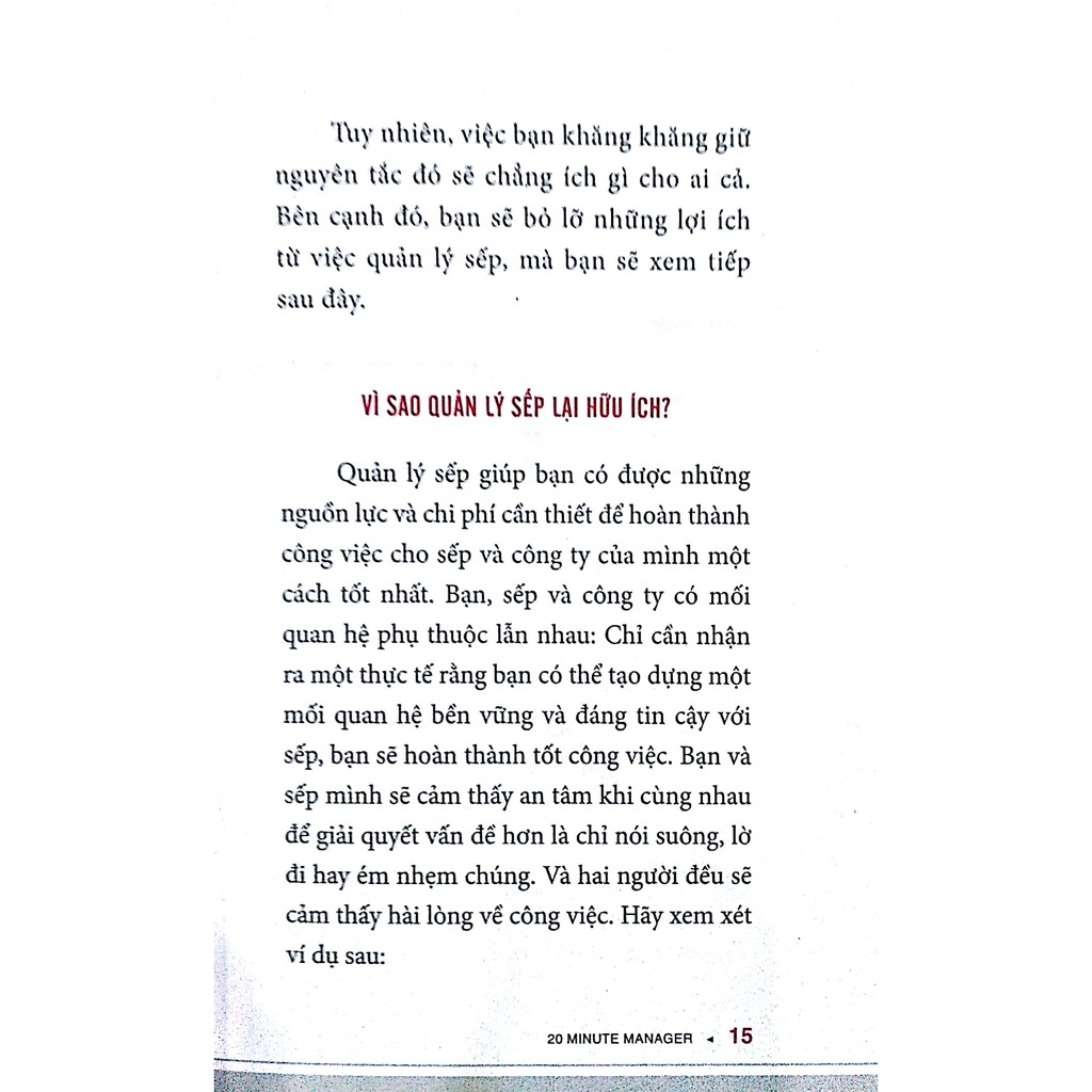 Sách - 20 Phút quản lý sếp (Tái bản 2017) | BigBuy360 - bigbuy360.vn