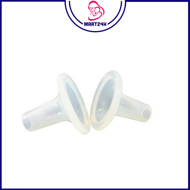 Một cặp Phễu hút sữa Pumpa Comfort Silicon hút êm ái kiệt sữa không đau rát - Dành cho máy medela, pigeon, lasinoh