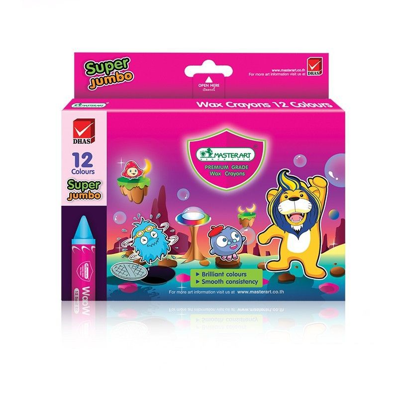 Master Art (Master Art) Màu nến Super Jumbo Size 12 màu