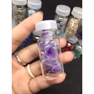 Vụn tím thô Amethyst thanh tẩy handmade