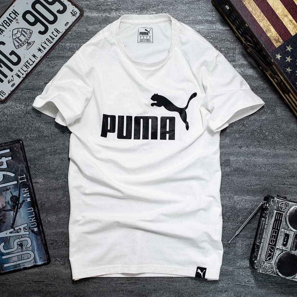 [SALE 50%] - Áo Thun Nam Puma Cổ Tròn Cao Cấp ( nhiều màu) Tay Ngắn, chất cotton bề mặt vải mềm Mịn cực hot dễ phối đồ