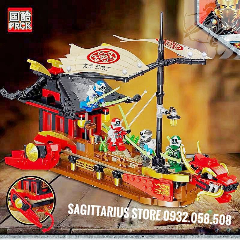 LEGO PRCK 61060 Lắp Ráp Tàu Đầu Rồng Ninjago
