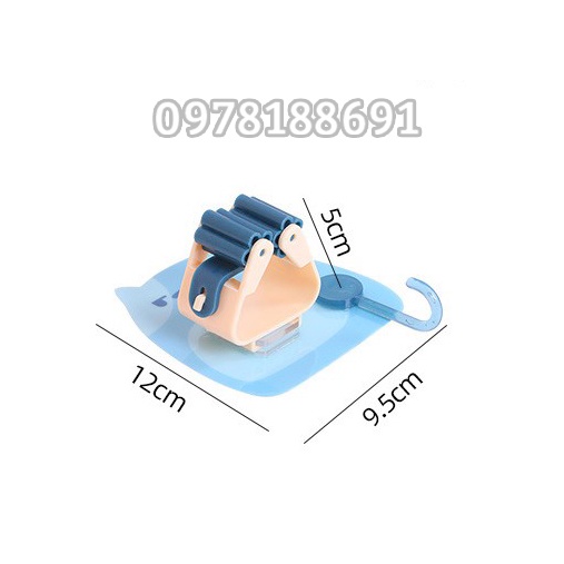 Móc Dán Tưởng Treo Cây Lau Nhà, Móc Treo Chổi Chịu Lực Đến 6kg