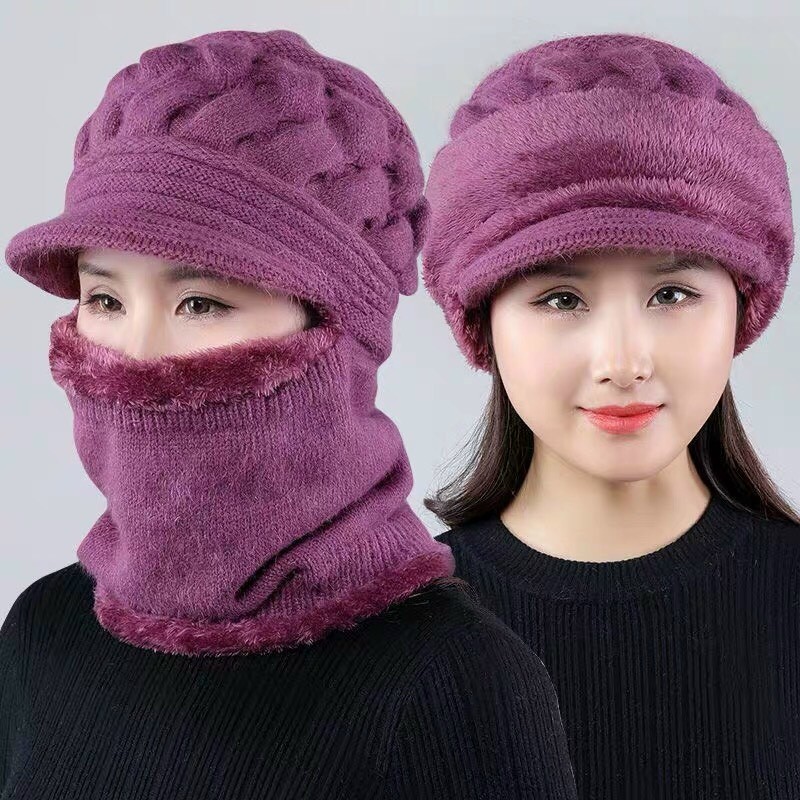 PVN20187 Mũ len thời trang mùa đông ấm áp dành cho nữ T2