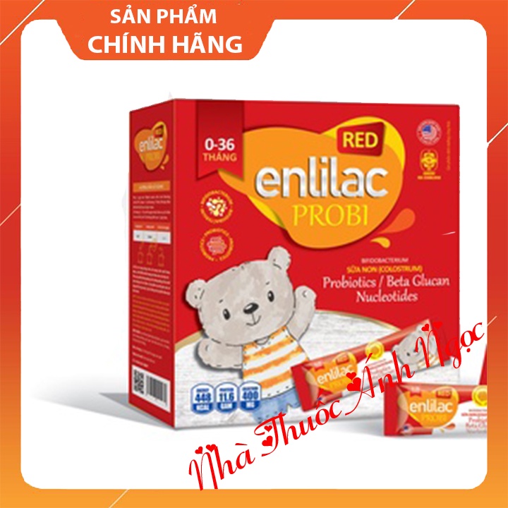 Sữa Enlilac Probi RED lon 400g, 900g -sữa công thức chuyên biệt cho bé không dung nạp được Lactose