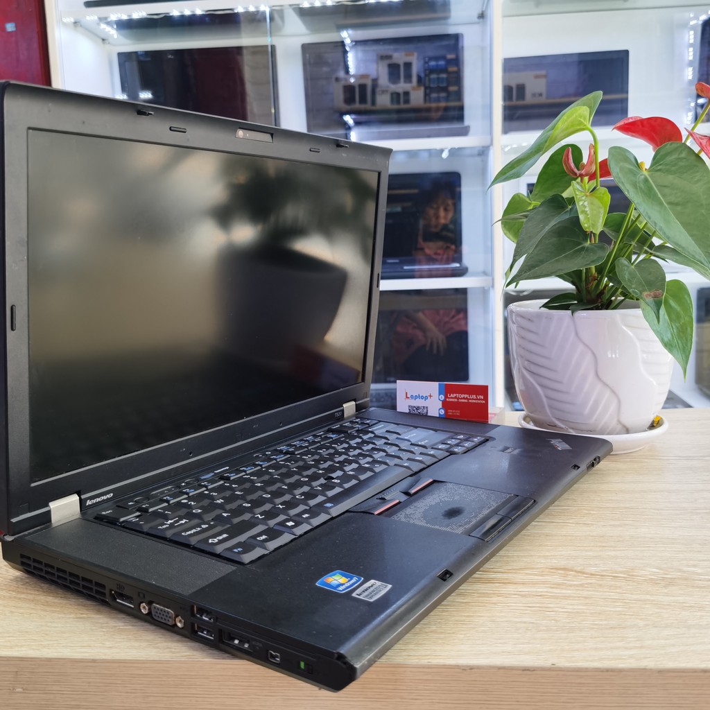 Laptop cũ giá rẻ phục vụ văn phòng học tập Lenovo T520 core i5-V3320M, RAM 4GB, SSD 120GB, màn 12.4