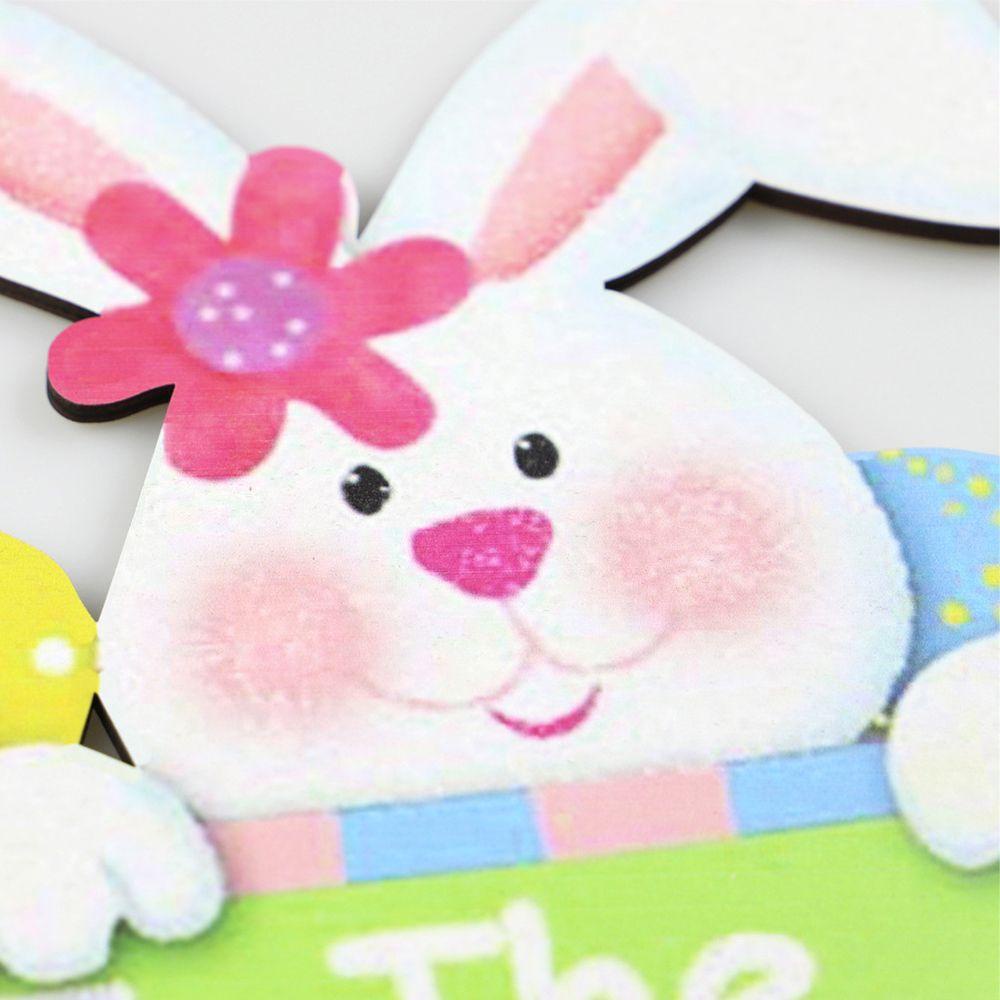 ESPO Thỏ Phục Sinh Bằng Gỗ Treo Trang Trí Sân Vườn