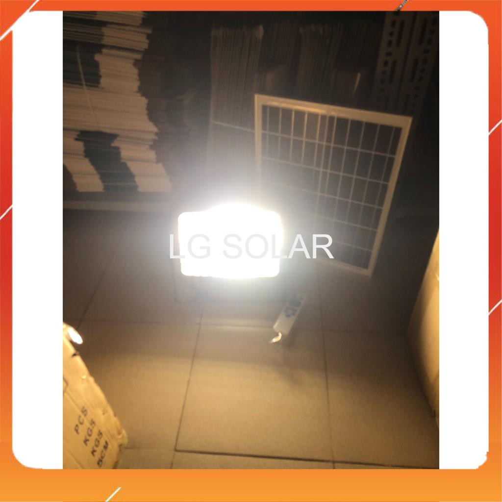 Đèn Năng Lượng Mặt Trời 100w Vỏ Nhôm Sáng Nguyên Đêm Ánh Sáng Vàng