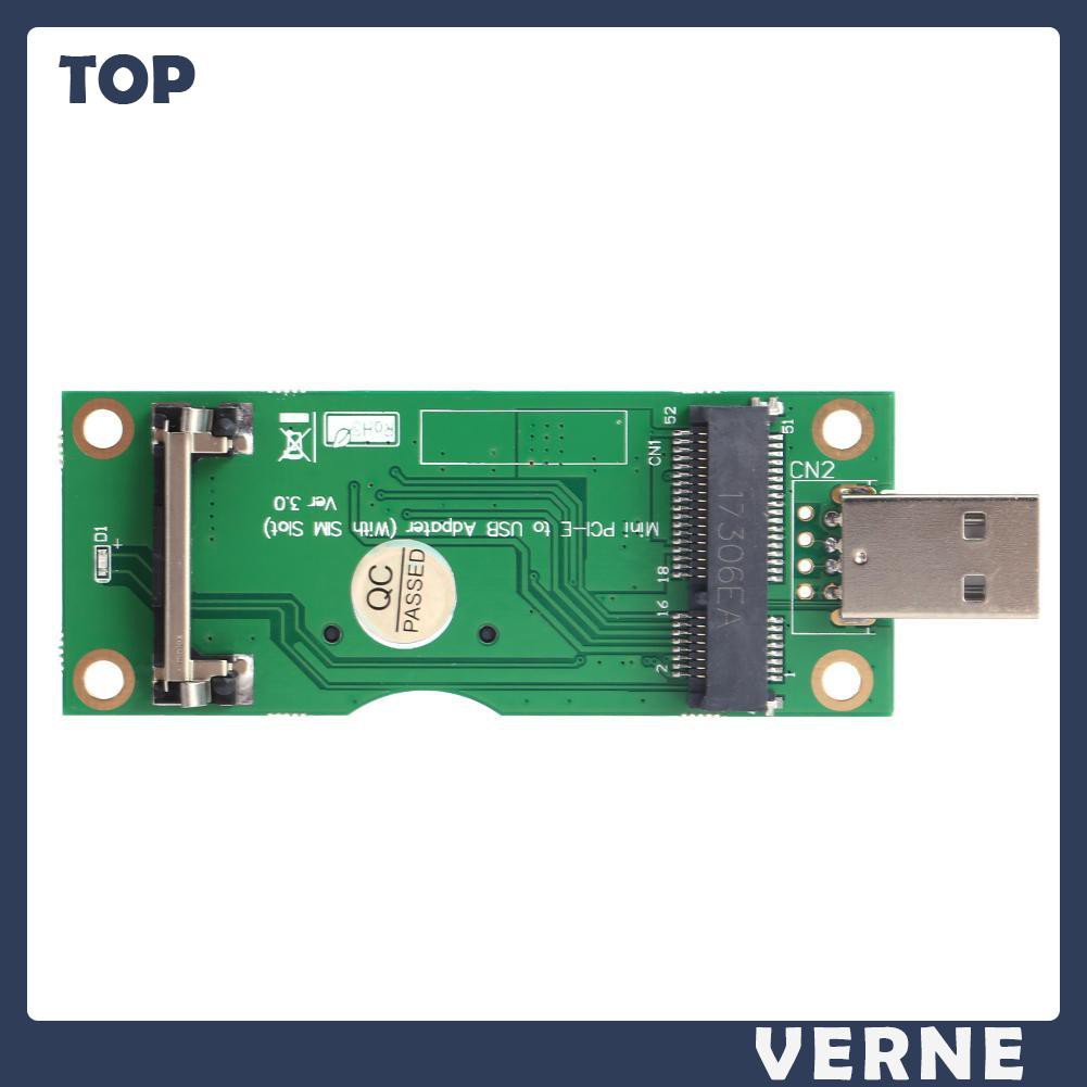 Bộ Chuyển Đổi Mini Pci-E Sang Usb Sim 8pin Cho Mô Đun Wwan / Lte