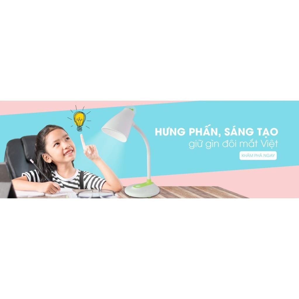 Đèn học để bàn chống cận thị Rạng Đông RD-RL-32 – chống cận, bảo vệ mắt, tiết kiệm điện - Bảo Hành 12 Tháng