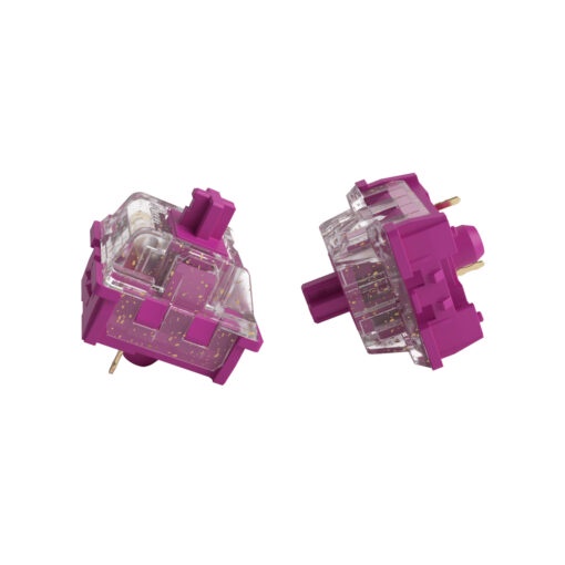 Công Tắc Bàn Phím Cơ - AKKO CS switch – Wine Red Đã Lube Sẵn ( Lubed / 45 switch/hộp)