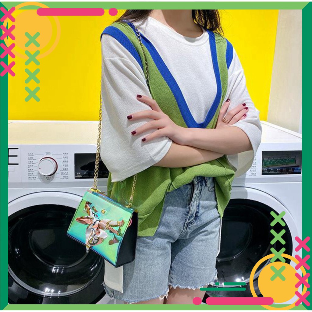 Túi xách nữ đeo chéo mini siêu xinh DC03 túi xách mini - TX Quảng Châu