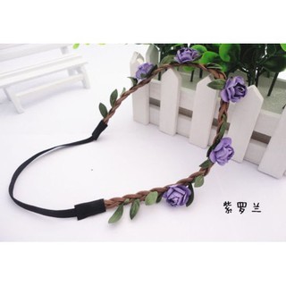 Vòng hoa đội đầu cô dâu