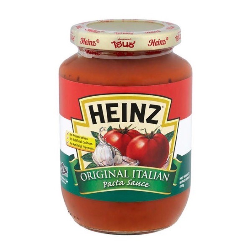 Siêu phẩm sốt mỳ ý lọ to- sốt mỳ spaghety heizn - heinz spaghetty sauce 470G