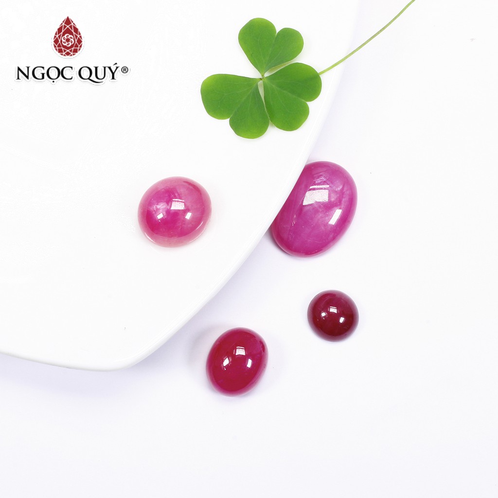 Mặt dây chuyền, mặt nhẫn đá ruby mệnh hỏa, thổ - Ngọc Quý - NQMDC0670