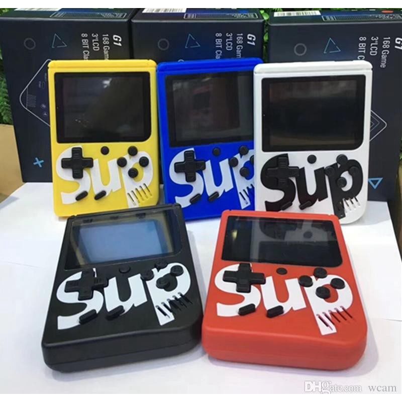Máy Chơi Game Cầm Tay Sup 400 Game In 1 Retro Kèm Tay Cầm Chơi Game 2 Người - Có Dây Kết Nối Với Tivi - Bảo Hành 6 Tháng
