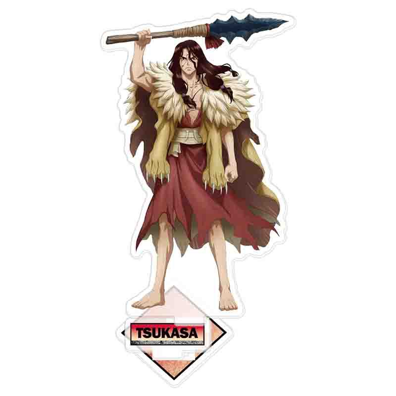 Mô hình nhân vật Ishigami Senku bằng acrylic trong phim hoạt hình Dr STONE 15cm