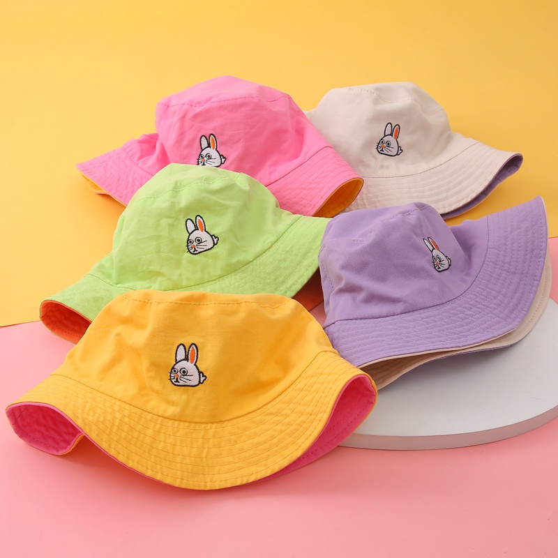Nón Tai Bèo Hai Mặt Dễ Thương Thời Trang Mùa Hè 2022 Cho Bé