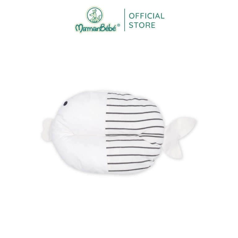 Gối sơ sinh nhân đôi vỏ gối La Pomme Baby Fish