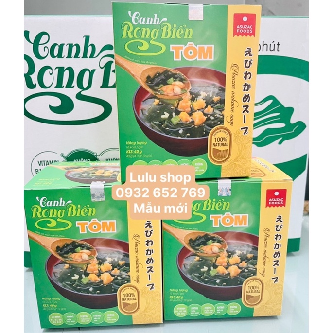 CANH RONG BIỂN TÔM ASUZAC