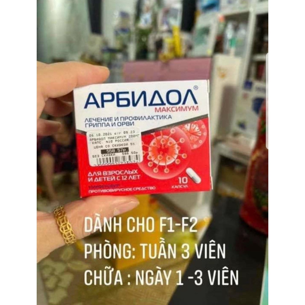 TĂNG ĐỀ KHÁNG ABIDOL ĐỎ NGA