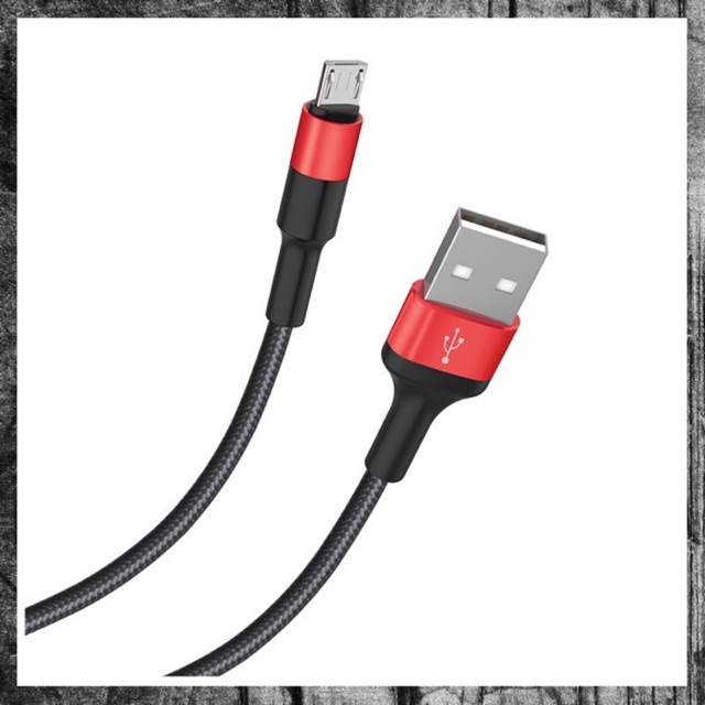 Cáp Sạc Hoco X26 Micro - 1M - Hỗ trợ sạc nhanh