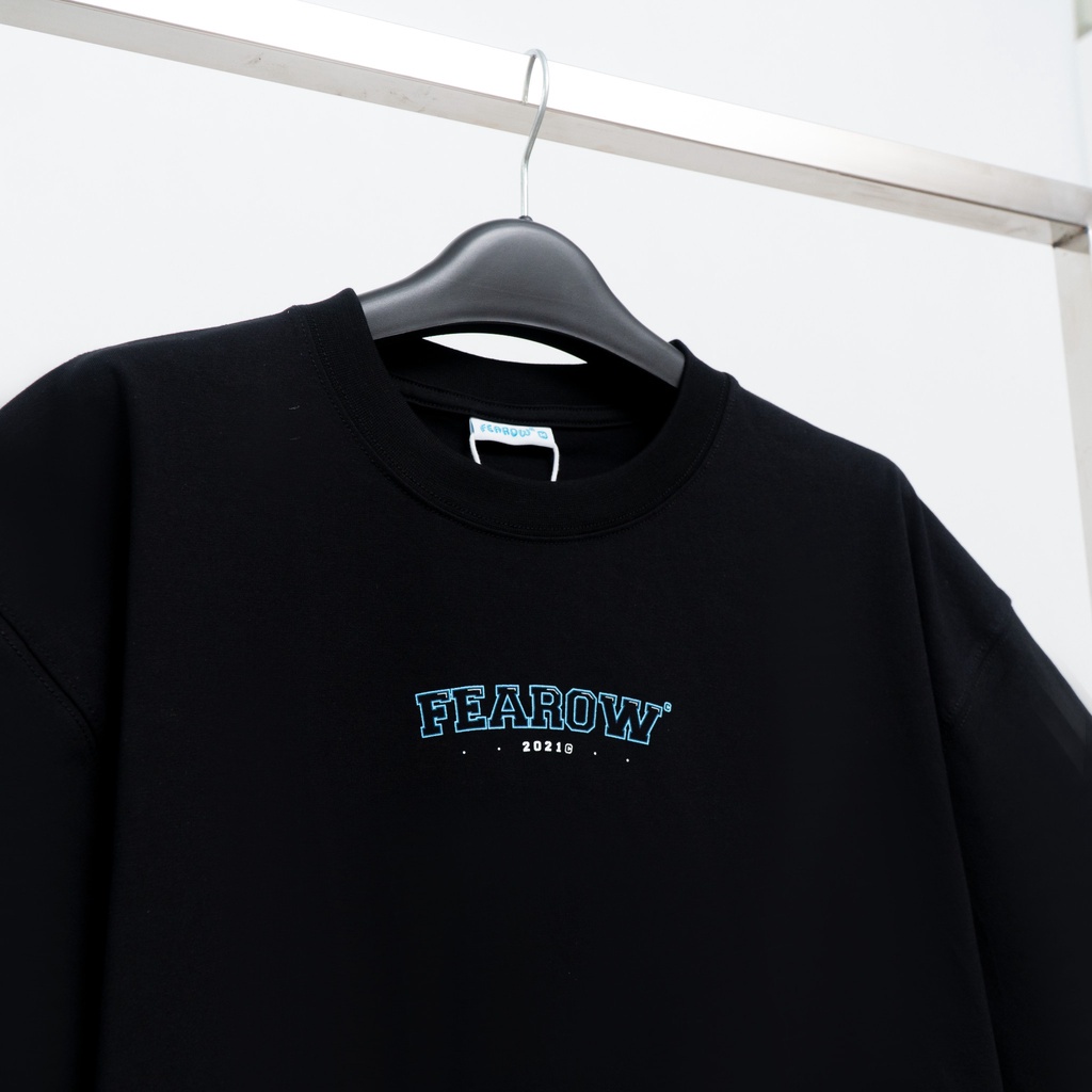 Áo thun nam nữ local brand unisex Fearow Basic 90s Tee / Màu Đen - FW119