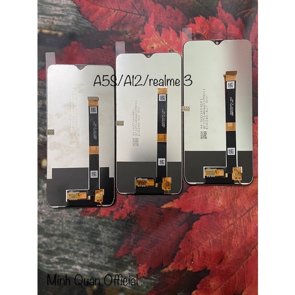 Màn hình A5S/A12/realme 3 tặng cường lực và keo 15ml