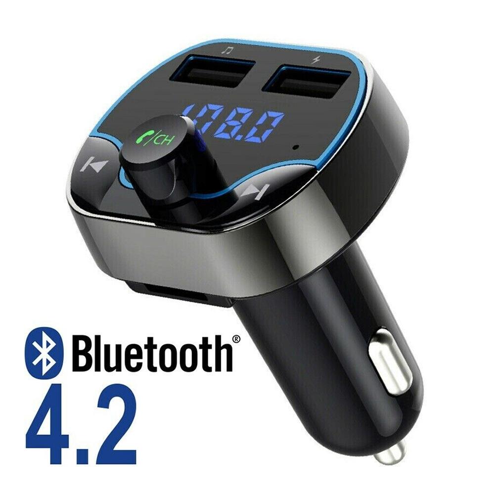 Ô tô Cắm xì gà Máy phát Bluetooth FM Máy nghe nhạc MP3 Bộ điều hợp radio Bộ sạc USB