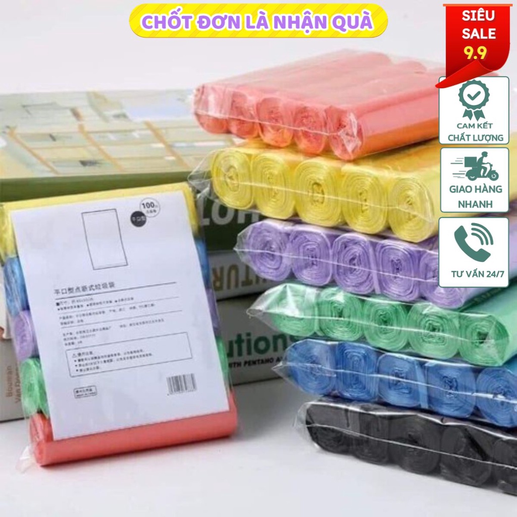Túi rác tự phân huỷ thông Minh Tự Động Thay Túi Tiện Lợi