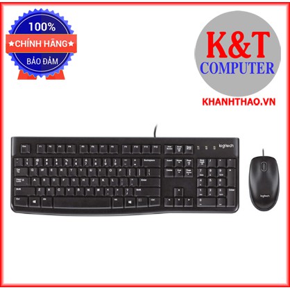 [Mã ELAPR20K giảm 20K đơn 20K] COMBO BÀN PHÍM + CHUỘT LOGITECH MK120