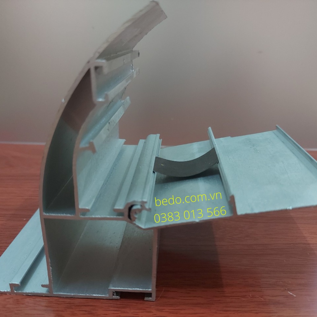 Nhôm thanh bật nắp không viền, khung nhôm định hình, nhôm làm hộp đèn không viền, nhôm làm hộp đèn 3M