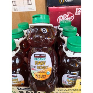 Date 2022-mật ong của mỹ chai 680g kirkland organic honey bears