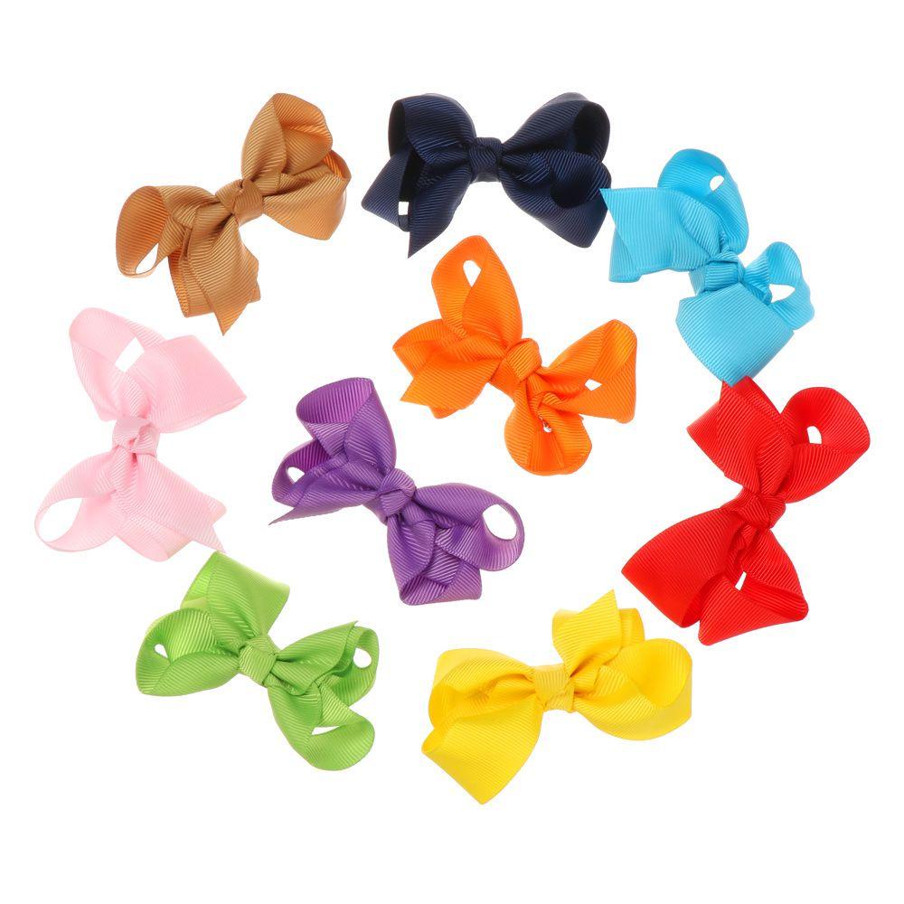 1 Cặp Kẹp Tóc Màu Kẹo Kích Thước Nhỏ Gọn Thời Trang Kích Thước 3 Inch
