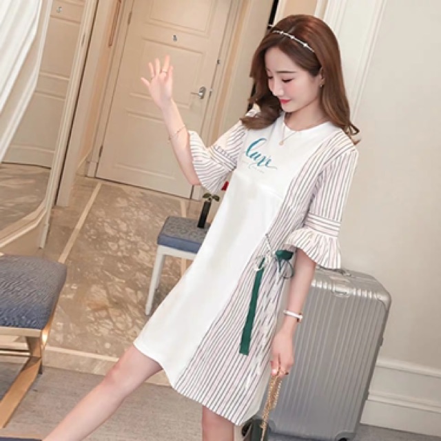 Đầm suông form rộng