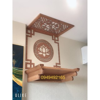 Bàn thờ treo tường tphcm ( 41x61 thờ phật)