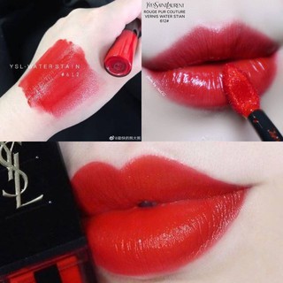 SON KEM YSL VERNIS A LEVRES WATER STAIN 612 ROUGE DELUGE nhiều dưỡng mềm môi mini