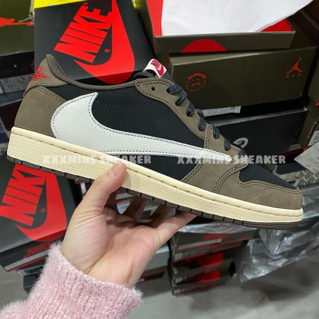 Giày Travis Scott x Air Jordan 1 Low (Best Quality) | BigBuy360 - bigbuy360.vn