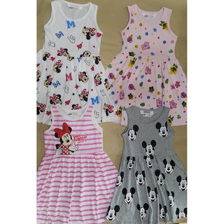 Váy cotton HM cho bé từ 1-10 tuổi
