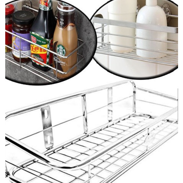 Kệ Gia Vị, Xà Phòng Inox Treo Tường